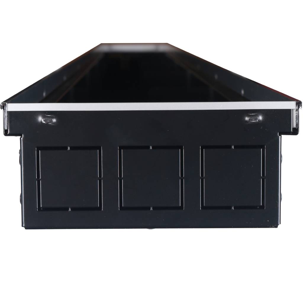 Внутрипольный конвектор STOUT SCN-1100 80х190х2400 (Решётка роликовая) правое подключение, SCN-1100-0819240