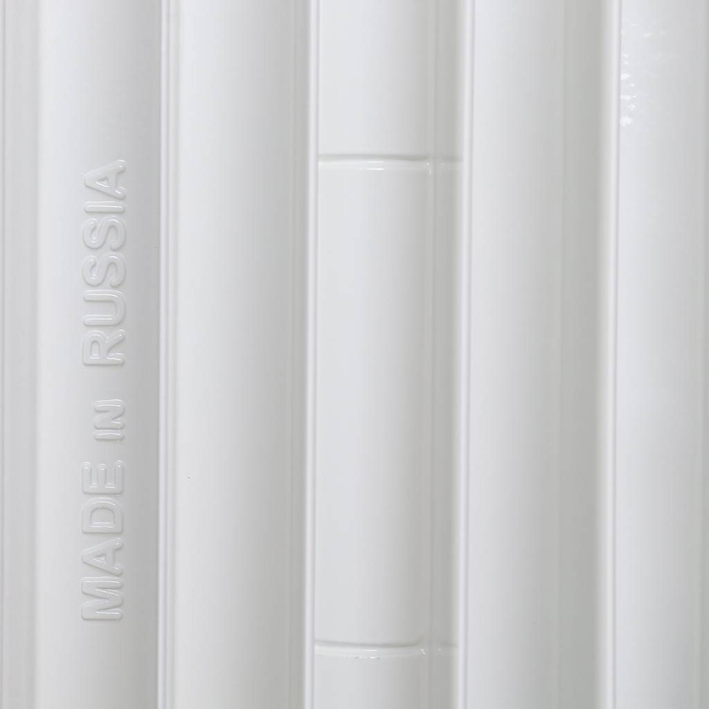 Радиатор биметаллический RIFAR BASE 350 4 секции боковое подключение (белый RAL 9016), 1RB35-4