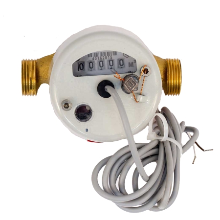 Счетчик горячей воды Тепловодомер с имп. выходом ВСТ-15 Ду15 (110 мм), R131-015-223-B54