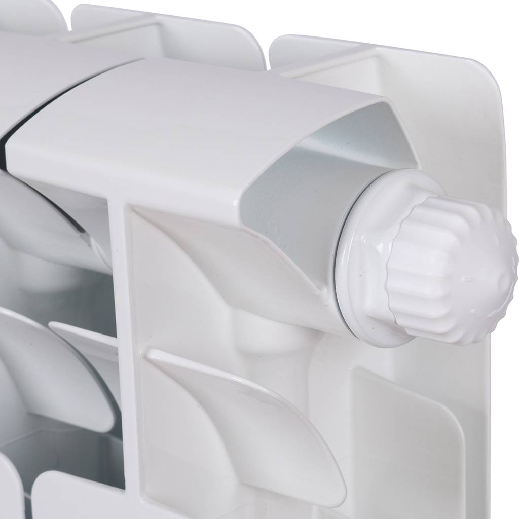 Радиатор биметаллический RIFAR BASE VENTIL 500 BVR 4 секции нижнее правое подключение (белый RAL 9016)