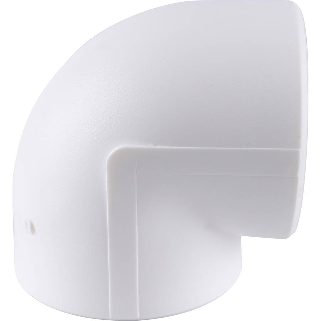 Угольник 90* Kalde d=75 для полипропиленовых труб под сварку (цвет белый), 3212-elb-750000