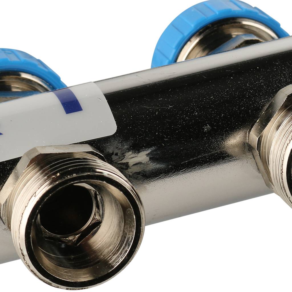 Распределительный коллектор РЕХАУ RAUTHERM S HKV-D на 10 контуров нерж .сталь (без шаровых кранов), 12081011002