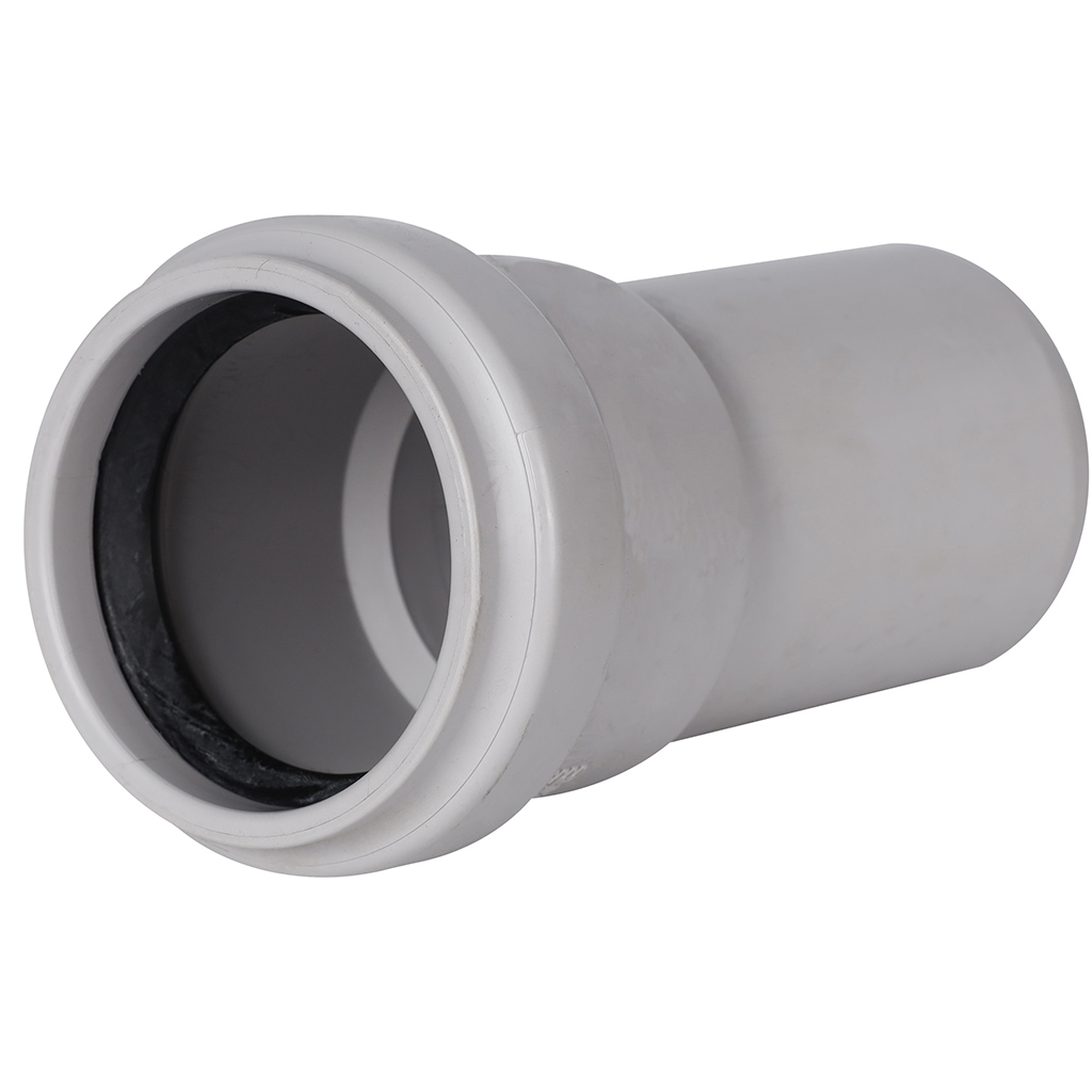 Отвод канализационный бесшумный STOUT D58х15°, SKB-0008-005815