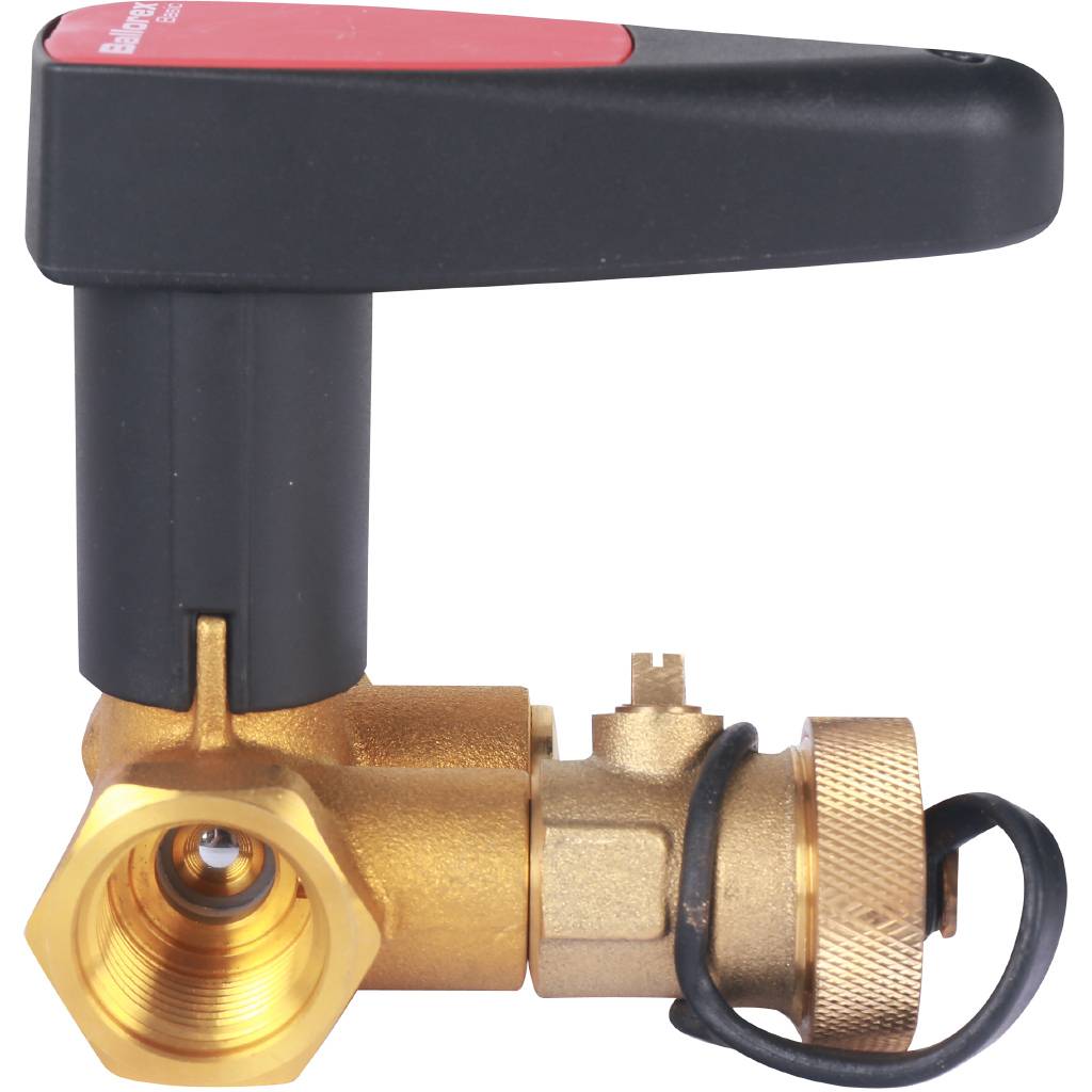 Клапан ручной запорный БРОЕН Basic DN 015 PN 25 с дренажем, 594761