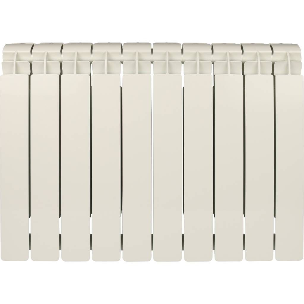 Радиатор алюминиевый Global VOX EXTRA 500 10 секций боковое подключение (белый RAL 9010), 83546