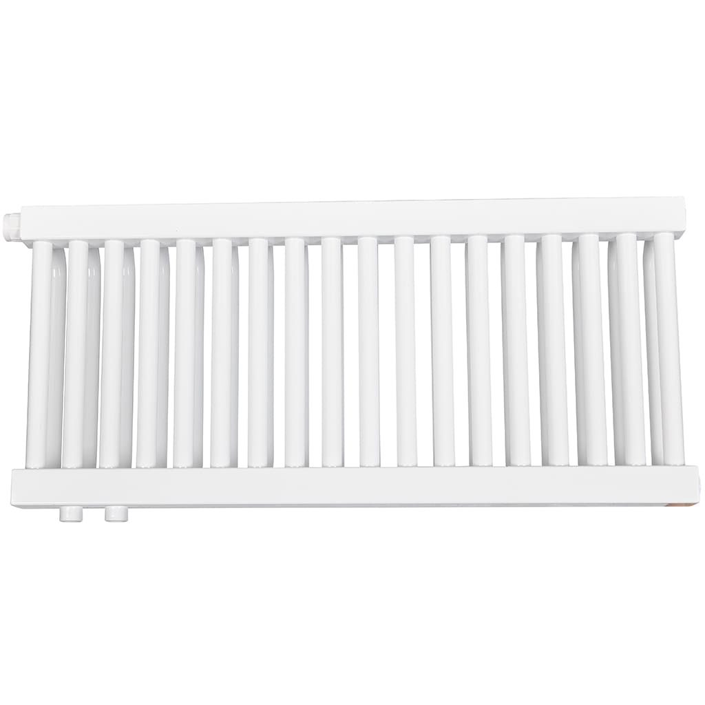 2-х трубчатый радиатор стальной ROMMER RST 2030/18 секций нижнее правое подключение RAL9016