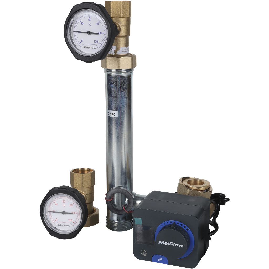 Насосная группа Meibes MeiFlow TOP S MC-CV DN25 с электронным термостатом без насоса, M45990EA