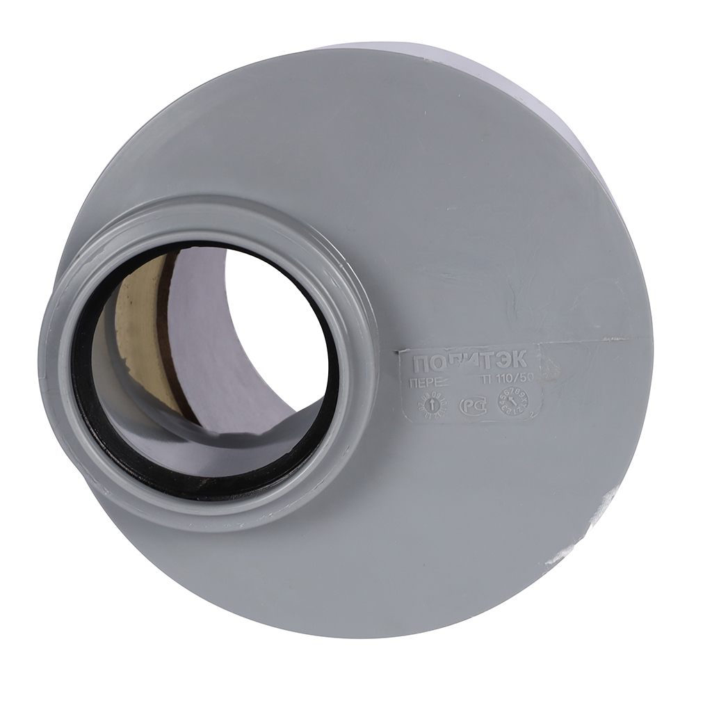 Переход эксцентрический Политэк 110/50 короткий, 511050к