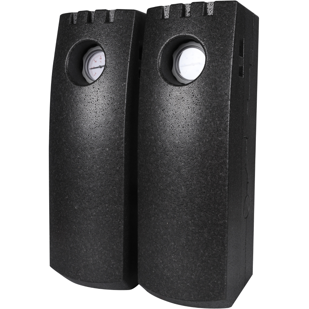 Насосная группа Meibes V-UK 1 1/4 c насосом Grundfos UPM3 Hybrid 32-70,без смесителя, подающая линия слева, M66814.36