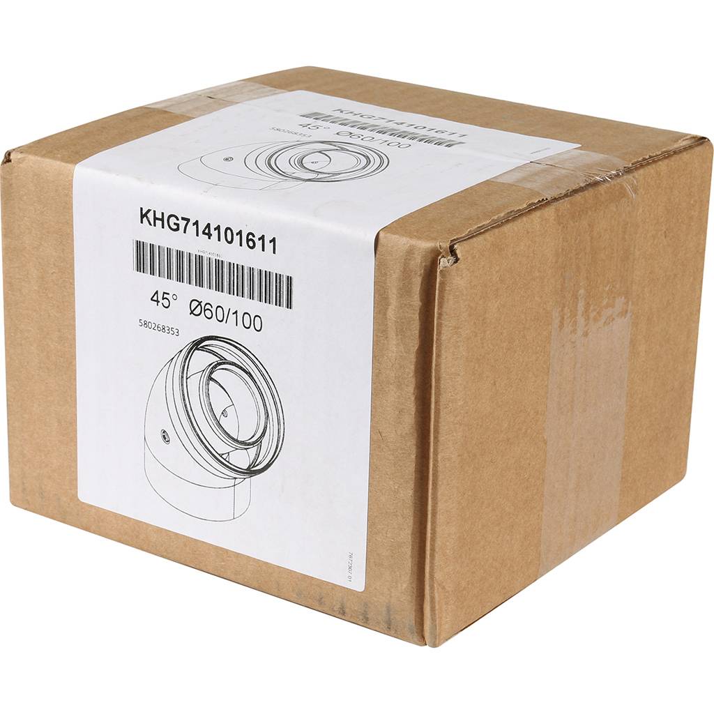 Коаксиальный отвод Baxi KHG (New) 45 (Luna/Eco/Nuvola)