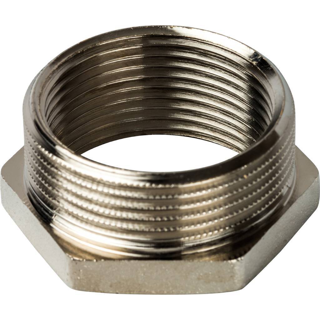 Футорка STOUT никелированная 1 1/4X1, SFT-0029-001141