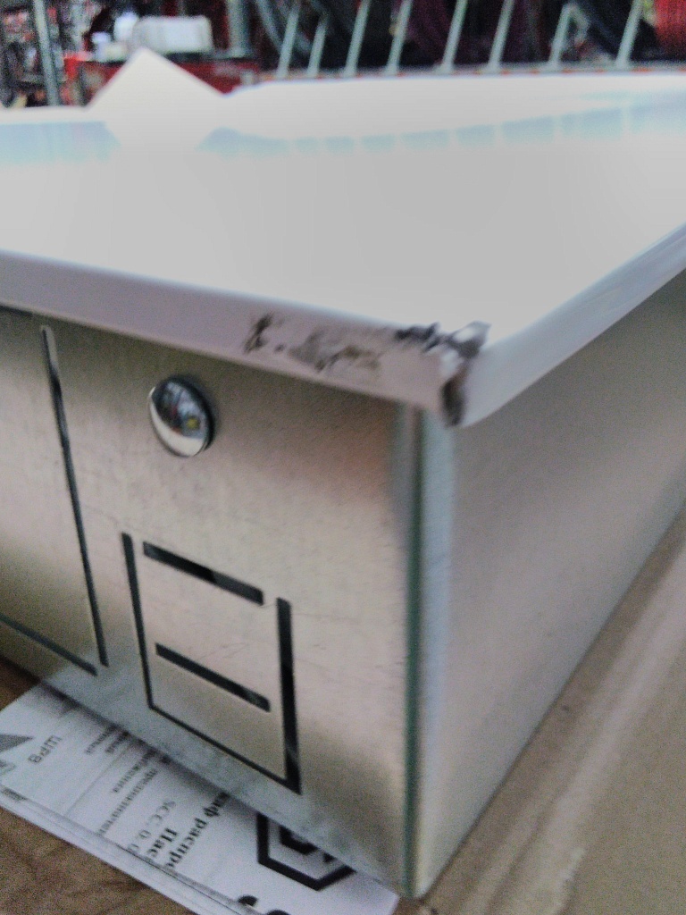 Уцененный товар (замятие лицевой панели, потертости  (БОЙ СКЛАДА)): Шкаф распределительный встроенный STOUT 8-10 выходов (ШРВ-3) 670х125х746