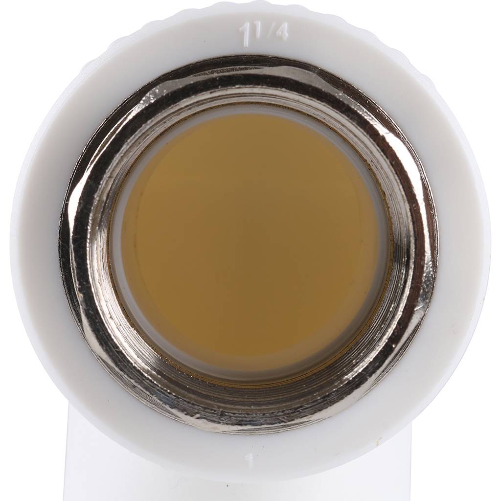 Угольник Kalde с внутренней резьбой 40x1 1/4 для полипропиленовых труб