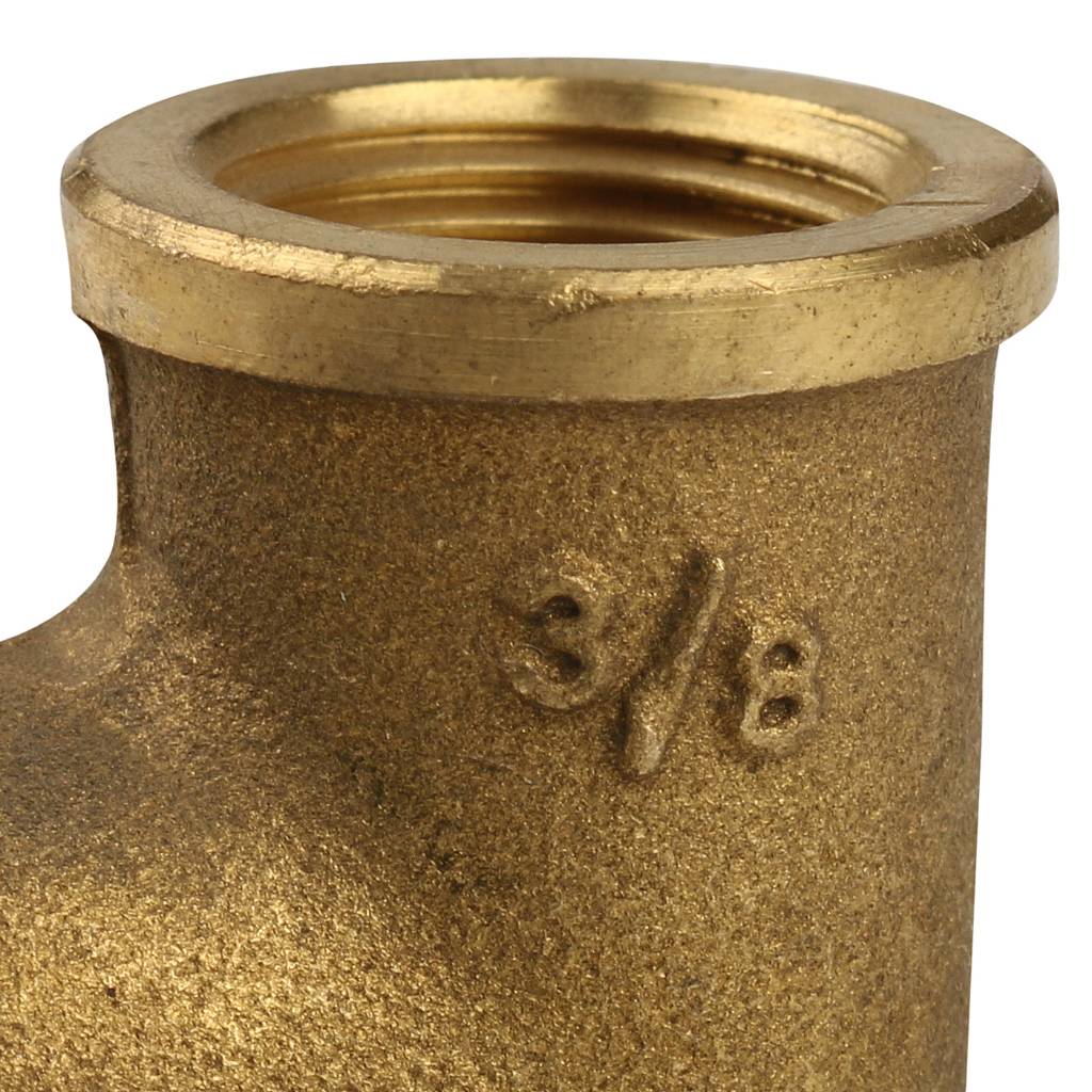 Угольник TIEMME ВP-BPBB 3/8 x 3/8 для стальных труб резьбовой, 1500298