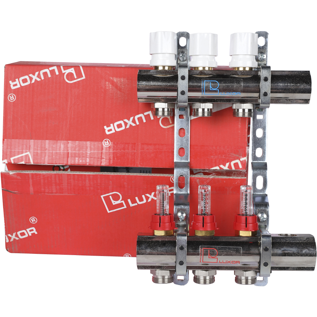 Коллектор в сборе с расходомерами LUXOR CD 477/3, 15662703N