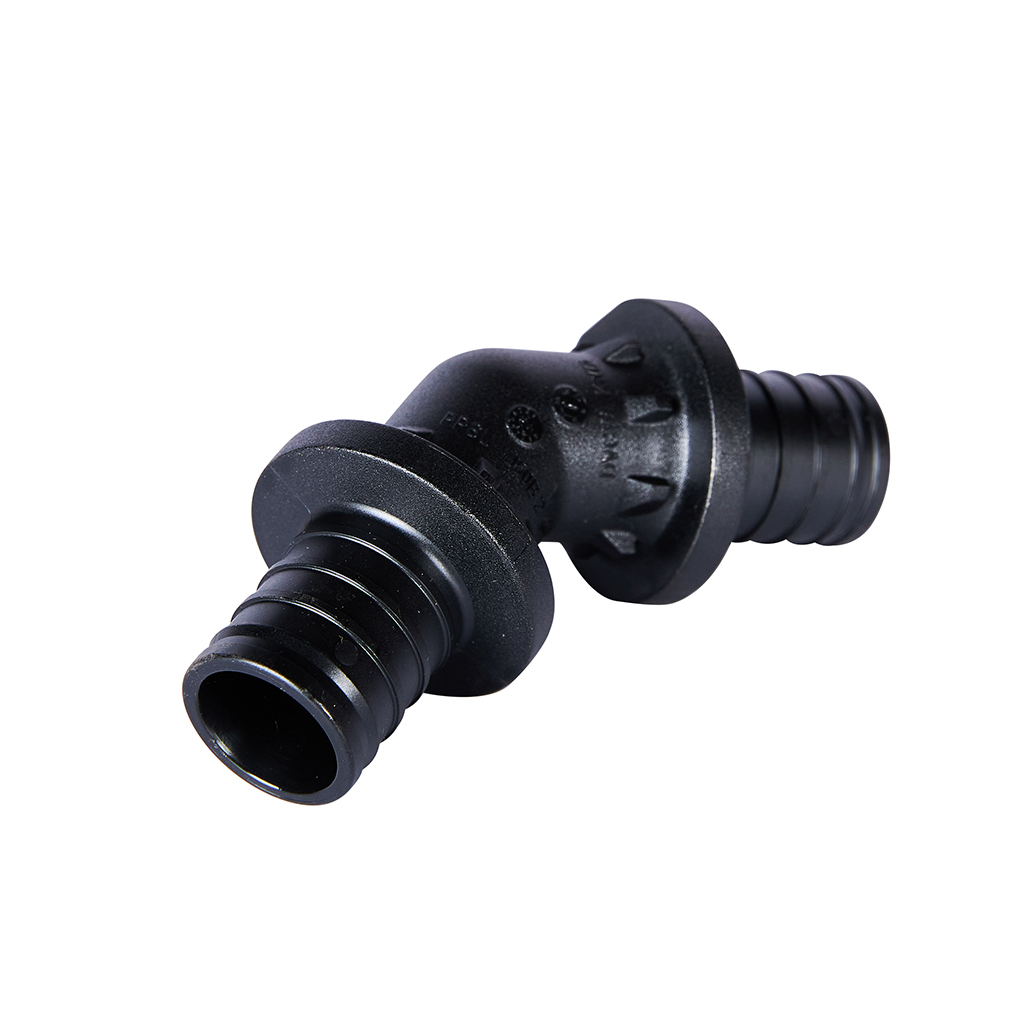 Угольник РЕХАУ RAUTITAN 45°, 25 PX для труб из сшитого полиэтилена аксиальный, 11600531001