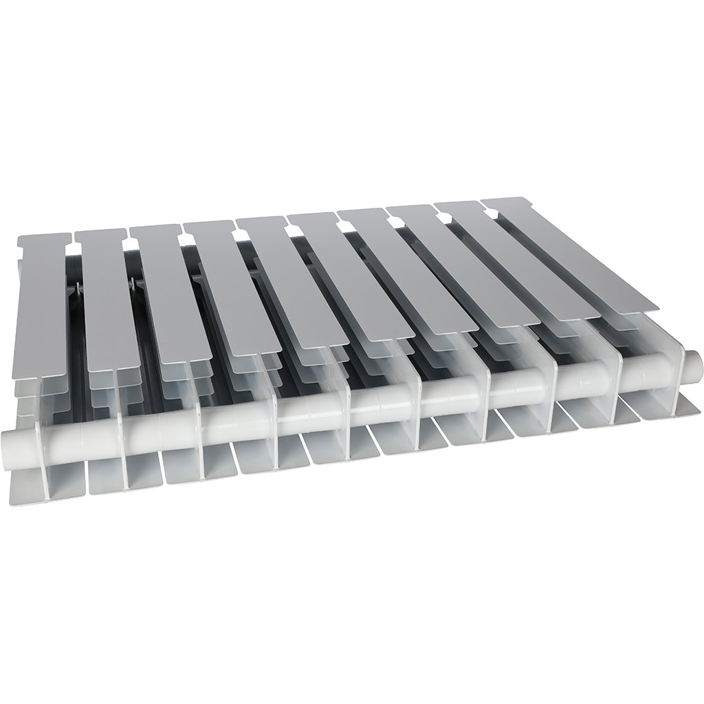 Радиатор биметаллический STOUT VEGA 500 10 секций боковое подключение (белый RAL 9016), SRB-1310-050010