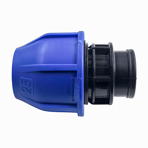 Муфта компрессионная, полипропилен внутренняя резьба 25х 1/2, для полиэтиленовых труб, РТП