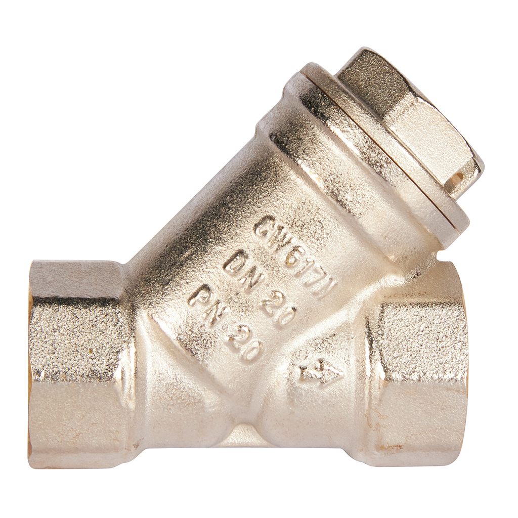 Фильтр грубой очистки косой ROMMER 3/4 500 мкр