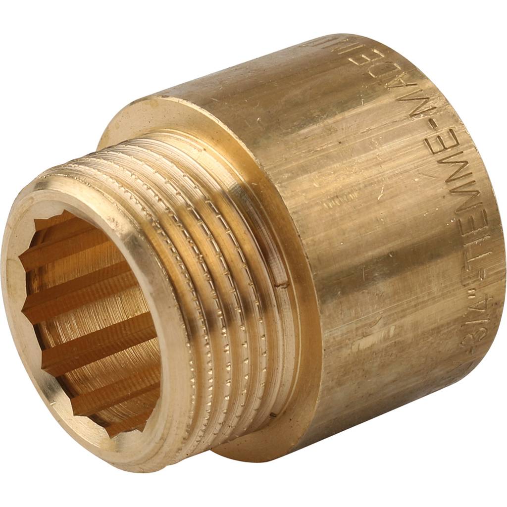 Удлинитель TIEMME HВ 15x3/4 для стальных труб резьбовой, 1500211