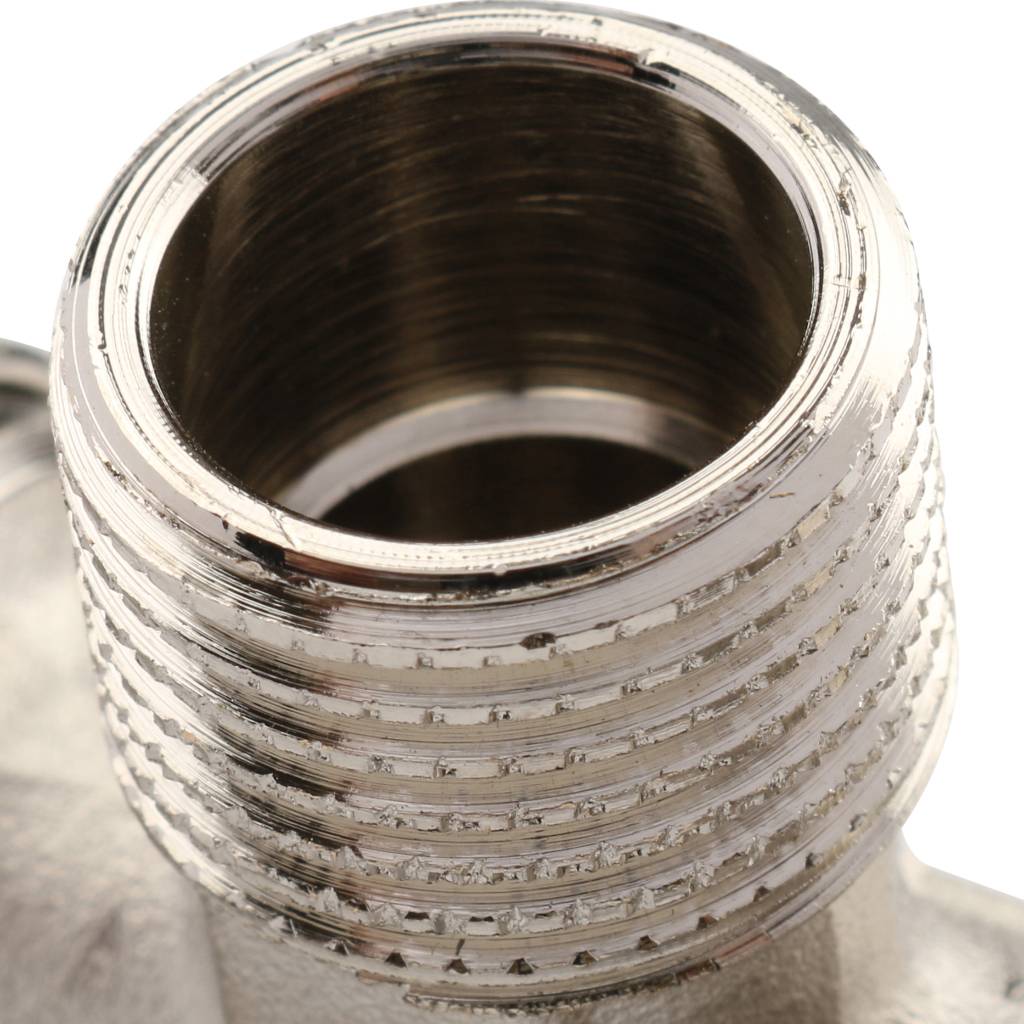 Тройник TIEMME с наружной резьбой (20х2.0х1/2) для металлопластиковых труб винтовой, 1600058