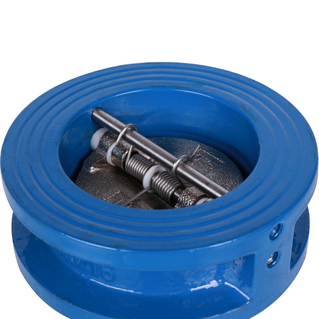 Обратный клапан двухстворчатый Tecofi из чугуна Ду65 Ру16 межфл ст/чуг T=110, CB3448N-EP0065