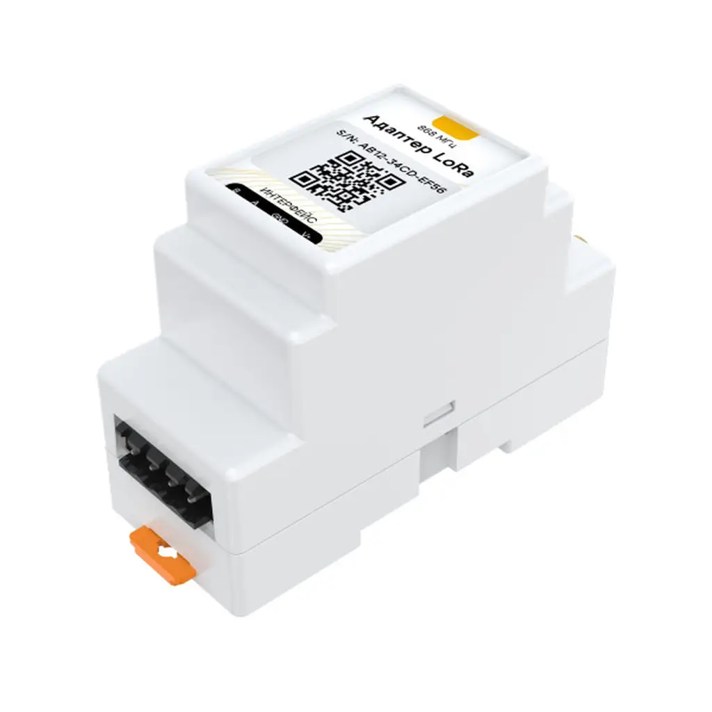 ec01096 (ec01040) Ectocontrol Адаптер для датчиков LoRa, DIN, RS485 (Modbus)
