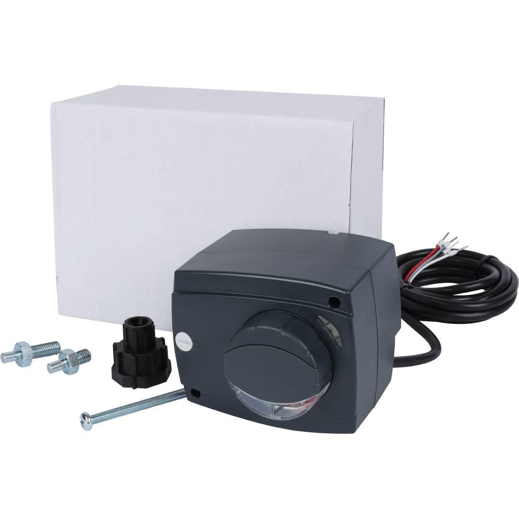 Сервопривод для смесительных клапанов STOUT SVM-0005 для пропорциональной регулировки ход 90°, SVM-0005-230016