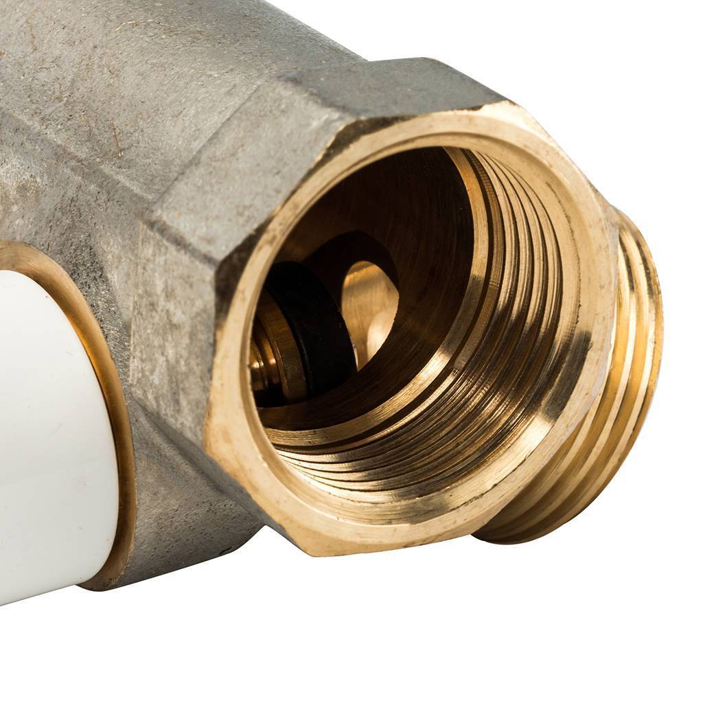 4-х ходовой коллектор LUXOR CP 454 (G3/4xG3/4 EK) с перекрывающими кранами для медной и пластиковой трубы