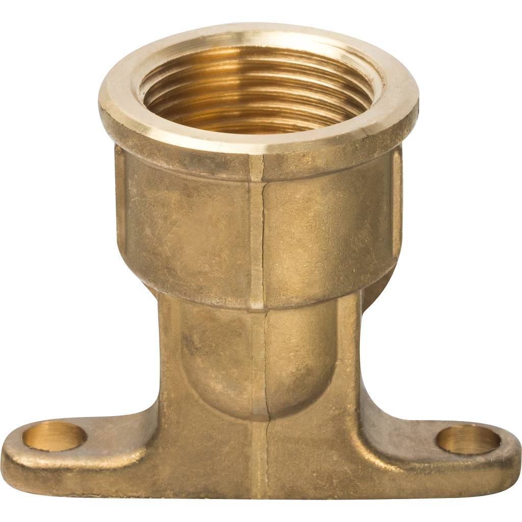 Угольник STOUT настенный с креплением 25xRp 3/4 для труб из сшитого полиэтилена аксиальный, SFA-0009-002534