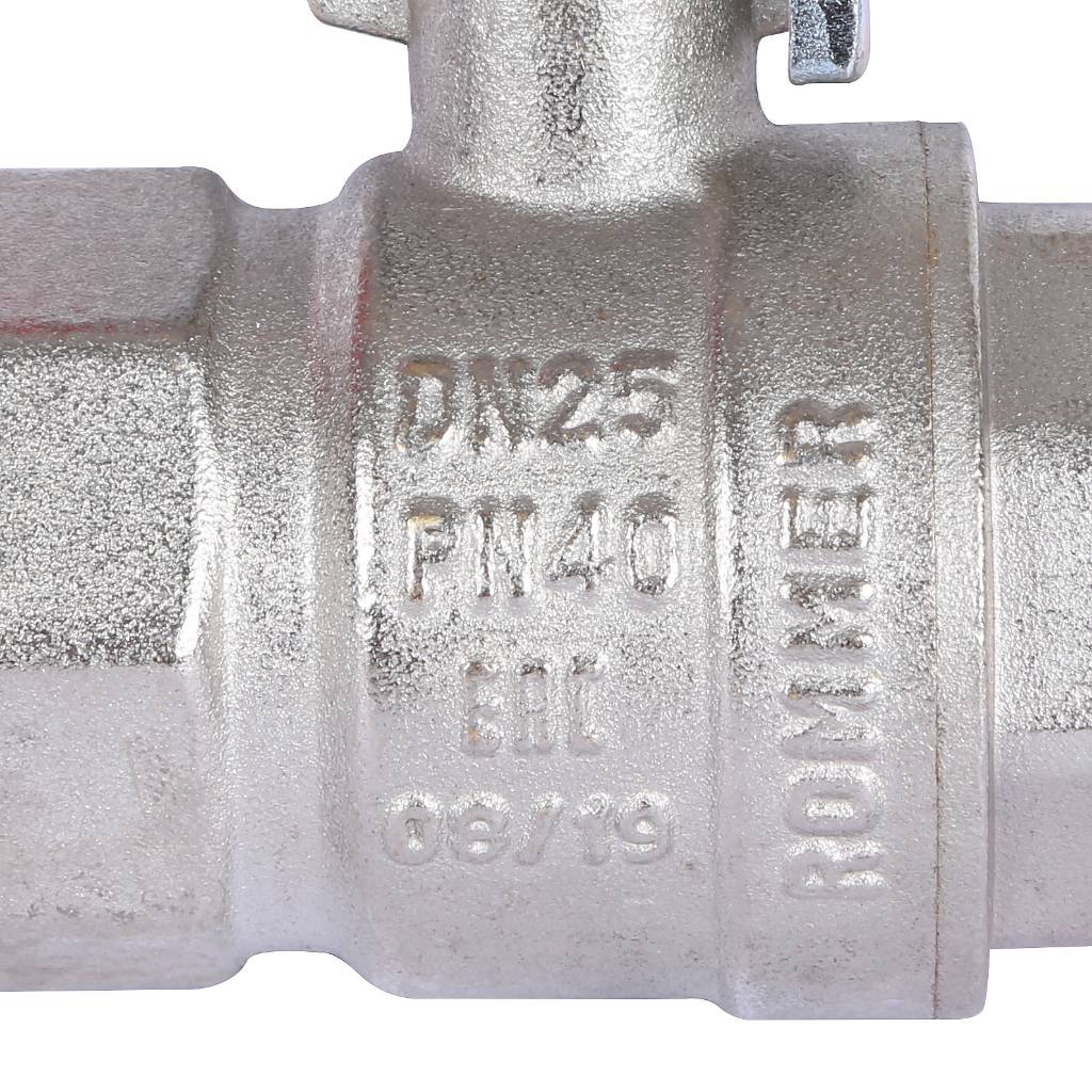 Кран шаровой ROMMER 1 ВН/НР, ручка рычаг, RBV-0002-0210325