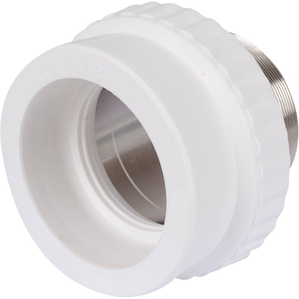 Муфта комбинированная Kalde под шестигранник (наруж. резьба, 110х4 ) для полипропиленовых труб под сварку