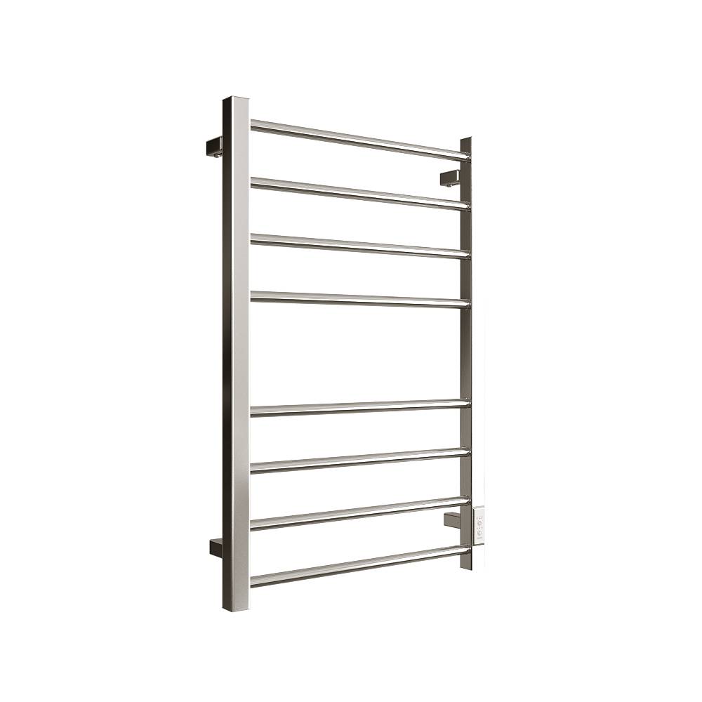 Полотенцесушитель STOUT электрический PIANO quadro 80*50 Полированный, SHQ-P1QR-008050