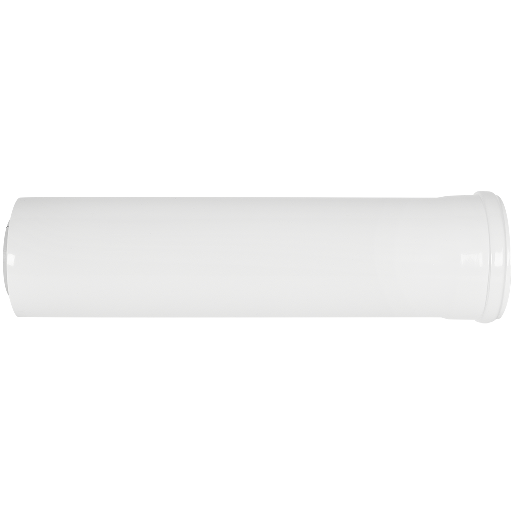 Удлинитель дымохода конденсационный коаксиальный ROMMER D80(п-м)/125(м-п), L500