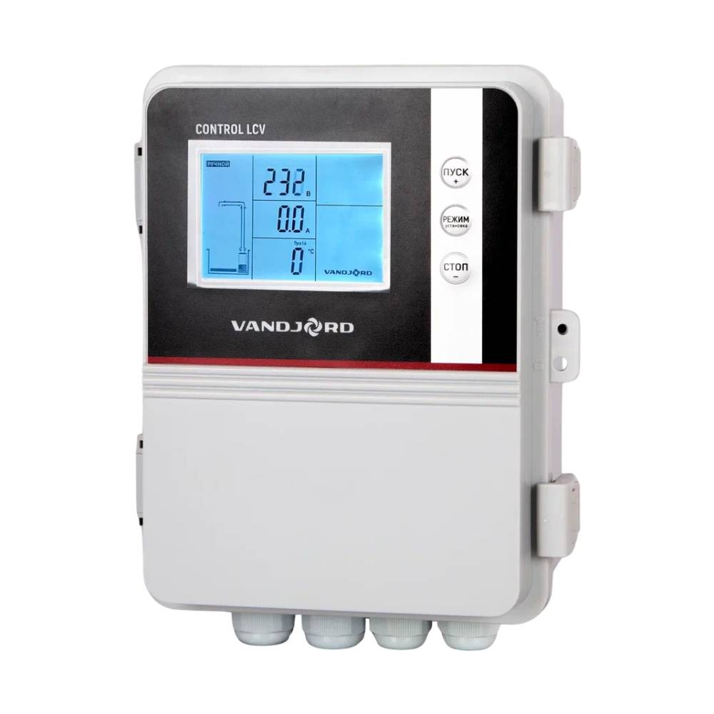 Шкаф управления 1-м насосом с базовым функционалом Vandjord CONTROL LCV 131 11KW (25A) DO, 51541004