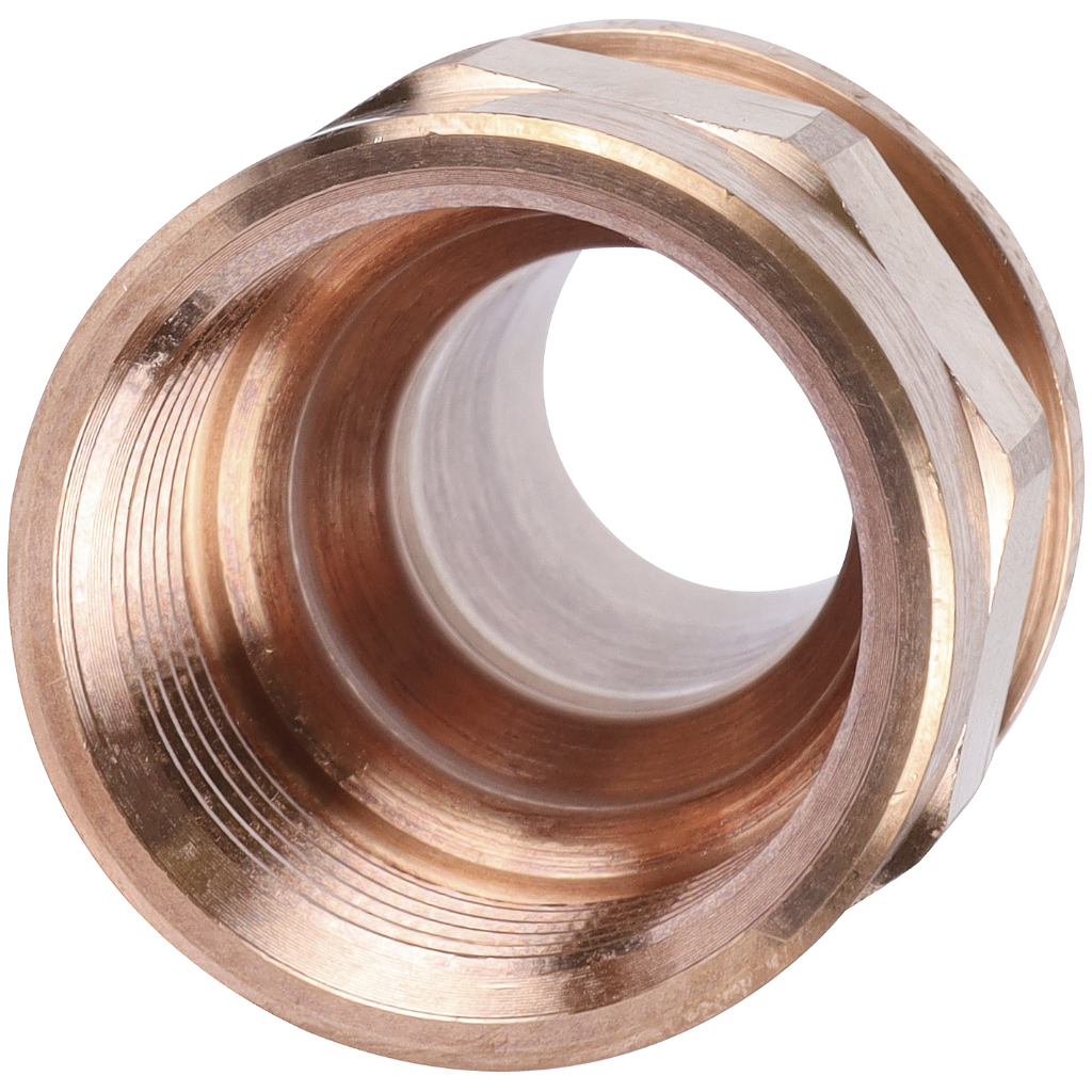 Переходник РЕХАУ RAUTITAN с внутренней резьбой 32-Rр 1 RX+ для труб из сшитого полиэтилена аксиальный, 14563331001