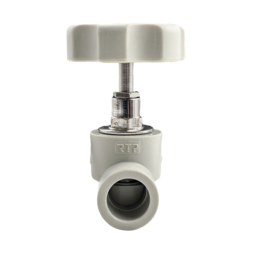 Вентиль в сборе PPR 20х90,  серый, RTP