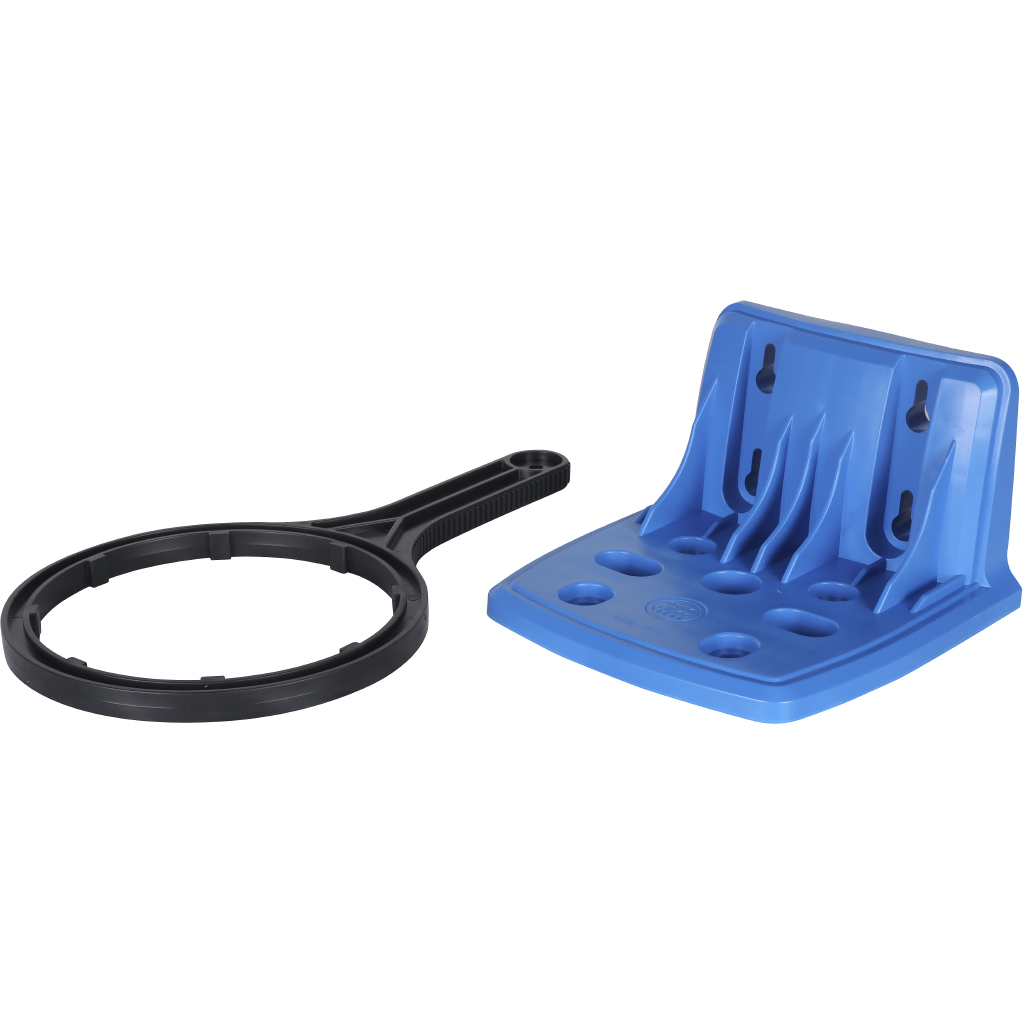 Корпус 20ВВ AquaFilter AQM вход 1  FH20B1-B-WB фильтр в сборе (колба, ключ, кронштейн, манометр) без картриджа