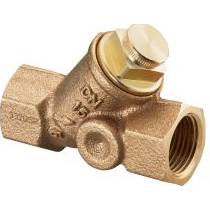 Обратный вентиль OVENTROP Ду25 G1 BP PN16 бронзовый, 1072008