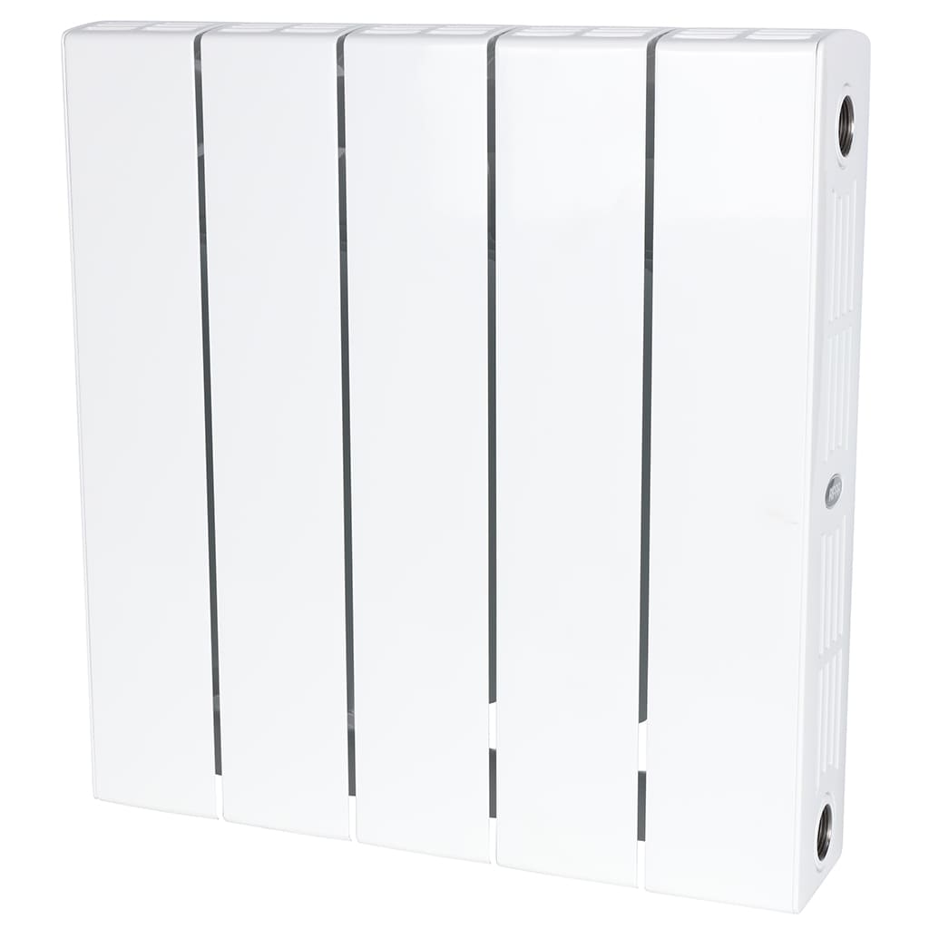 Радиатор биметаллический RIFAR SUPReMO 350 5 секций боковое подключение (белый RAL 9016), 4RS35-5