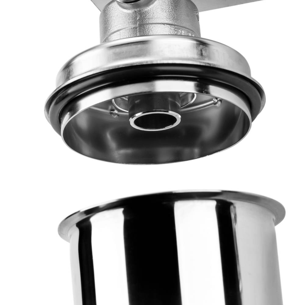 Корпус фильтра Гейзер премьер 10SL 1/2 нерж. сталь для хол. и горячей воды со сливом 1/2