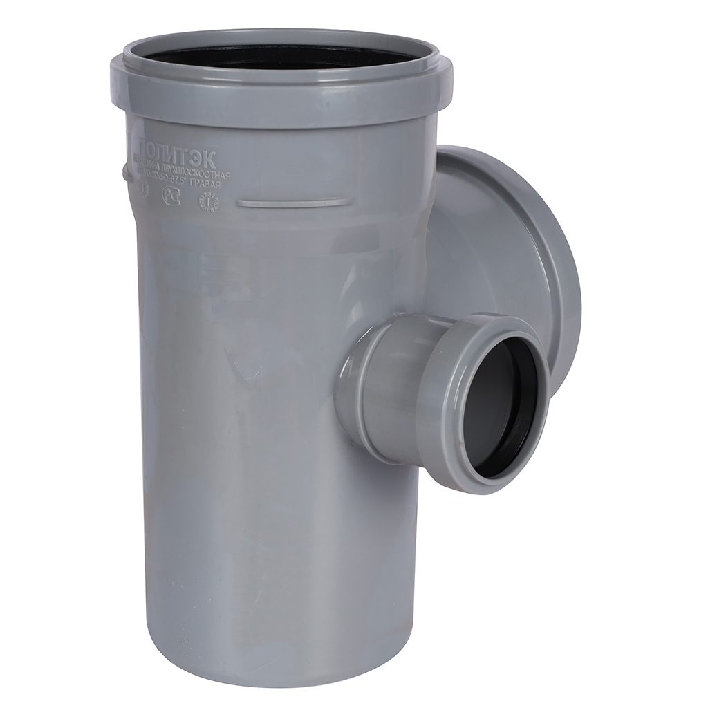 Крестовина Политэк двухплоскостная 110*110*50/87,5 правая, 1201104