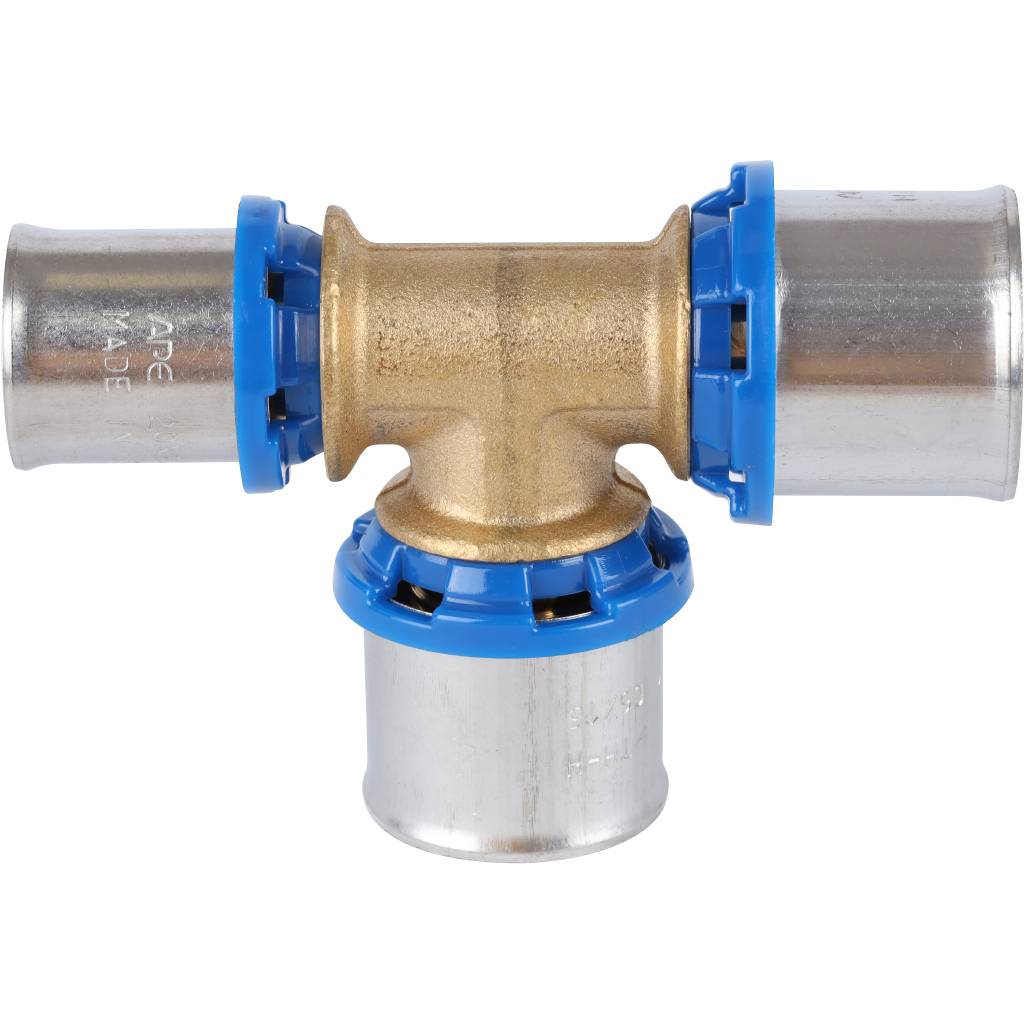 Тройник APE переходной 26х26х20 для металлопластиковых труб прессовой, ARL2400332