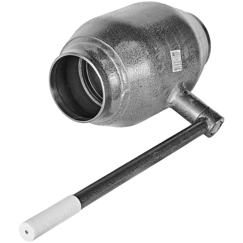 Кран шаровой ALSO КШПП Ду125 Ру 2,5 МПа из Ст.20 полнопроходной, КШ.П.П.125.25-01