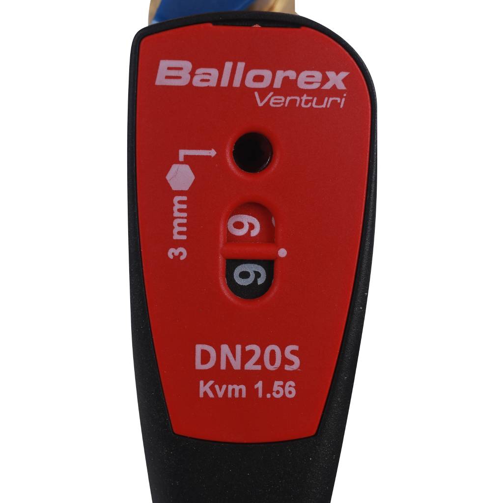 Клапан балансировочный БРОЕН Venturi FODRV DN 020 PN 25 ручной стандартной пропускной способности с дренажем, 588211