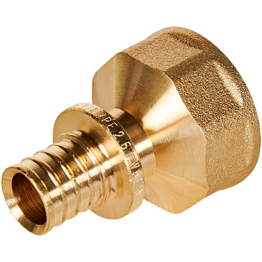 Переходник с внутренней резьбой ROMMER 16xG 3/4 для труб из сшитого полиэтилена аксиальный, RFA-0002-001634