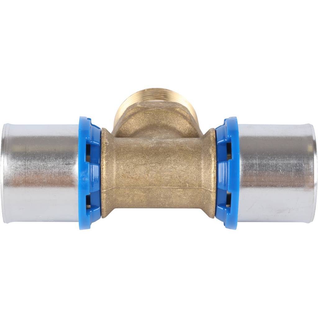 Тройник-переходник APE с наружной резьбой 32х1 х32 для металлопластиковых труб прессовой, ARL2010404