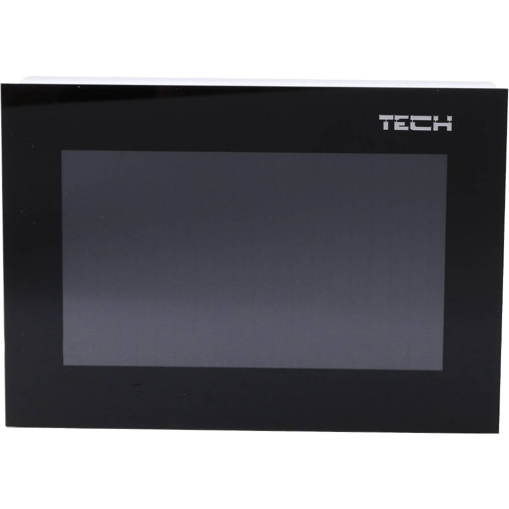 Комнатный регулятор с коммуникацией TECH OPENTHERM + коммуникации WI-FI, черный, ST-2801