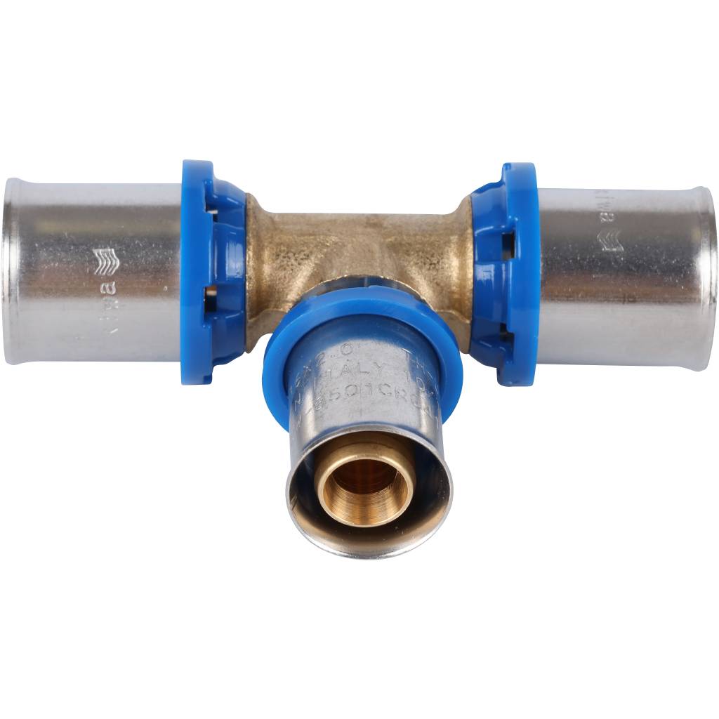 Тройник APE переходной 20х16х20 для металлопластиковых труб прессовой, ARL2400212