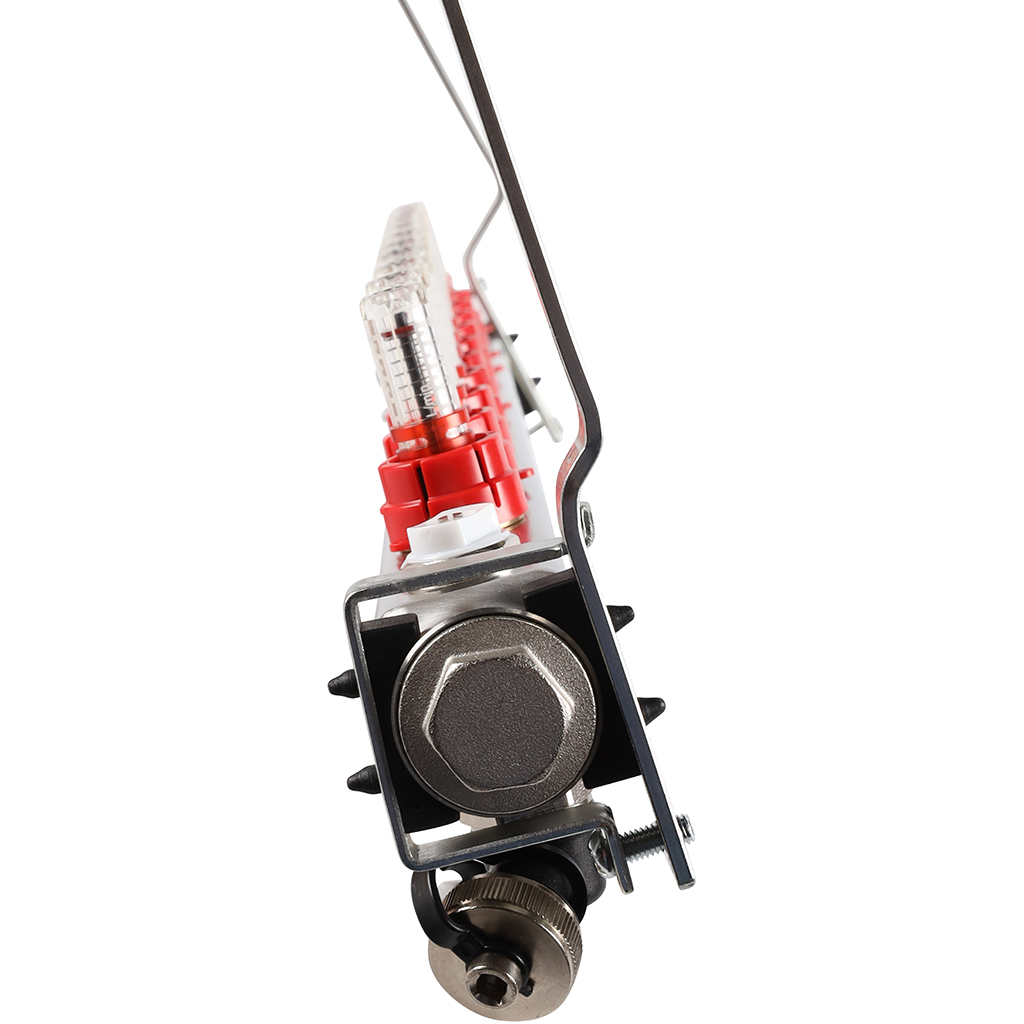 Коллектор из нержавеющей стали с расходомерами ROMMER, с клапаном вып. воздуха и сливом 10 выходов, RMS-1201-000010